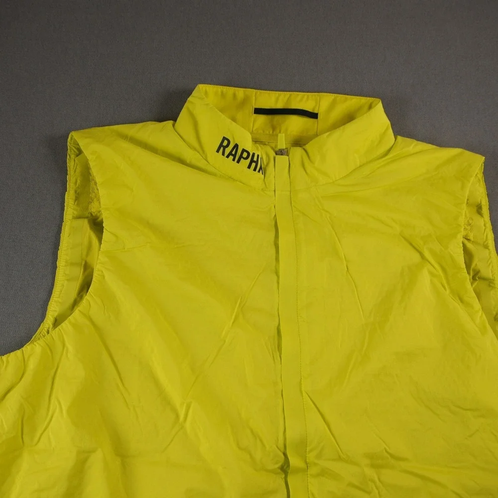 Rapha Pro Team Insulated Gilet Men Vest XXL Green Performance Cycling Bike